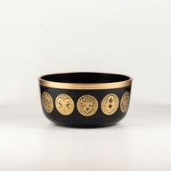 Bols Zodiaque Noirs - Lot de 3 - 15cm 19cm 20cm