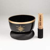 TRUE NORTH - Set de Bol Chantant Noir - 15x7,5cm