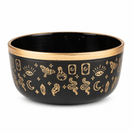 ALIGN - Ensemble Bol Chantant Noir - 15x7,5cm