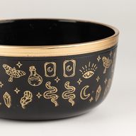 ALIGN - Ensemble Bol Chantant Noir - 15x7,5cm