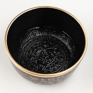 ALIGN - Ensemble Bol Chantant Noir - 15x7,5cm