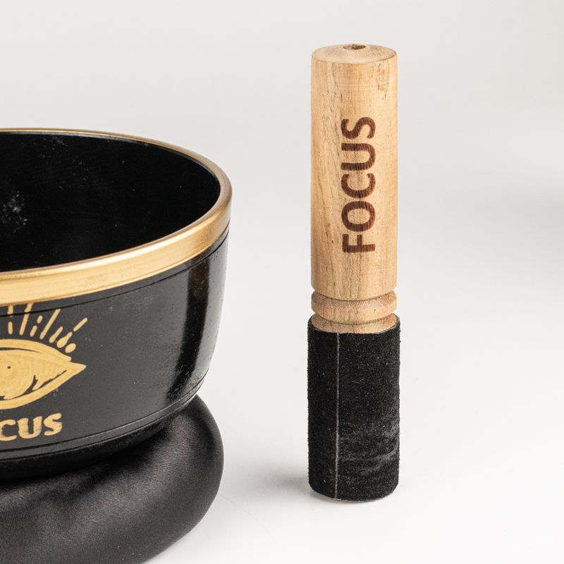 FOCUS - Bol Chantant Noir - 15x7,5cm
