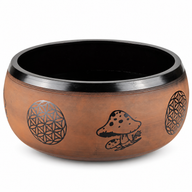 Grand Bol Chantant - Prune - 32x15cm - Design 2