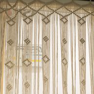 Rideau en Macramé - Naturel