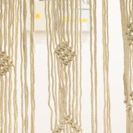 Rideau en Macramé - Naturel