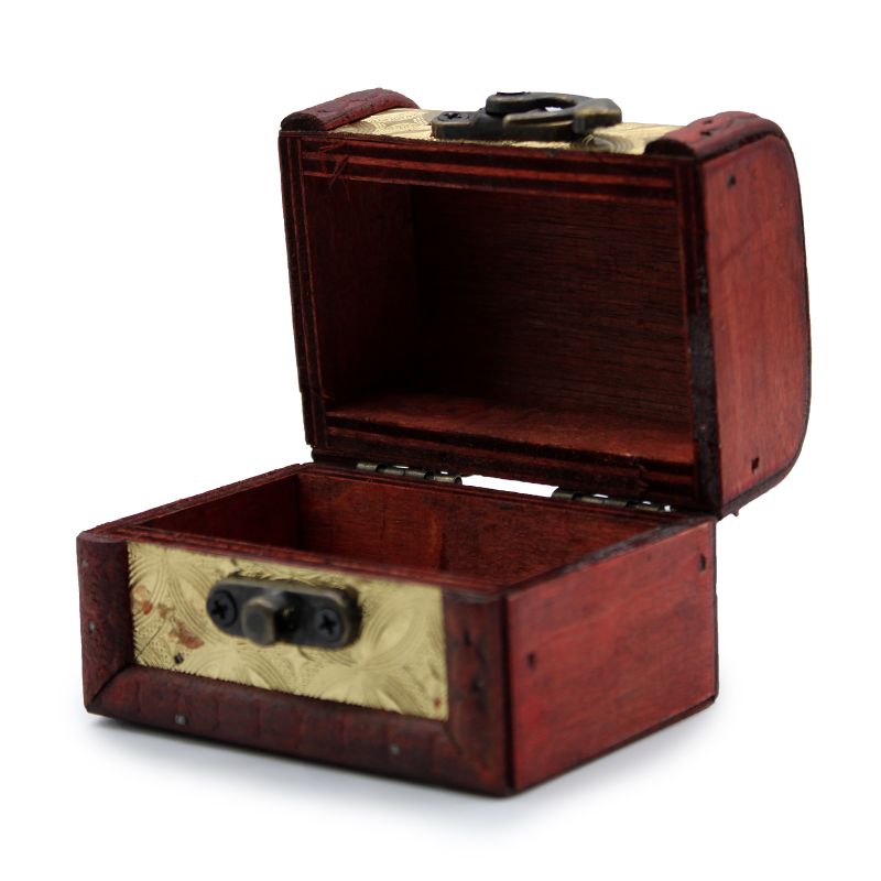 Mini Boite Style Colonial - Or