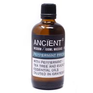 Huile de Bain et de Massage - Fraicheur Menthe Poivrée 100 ml