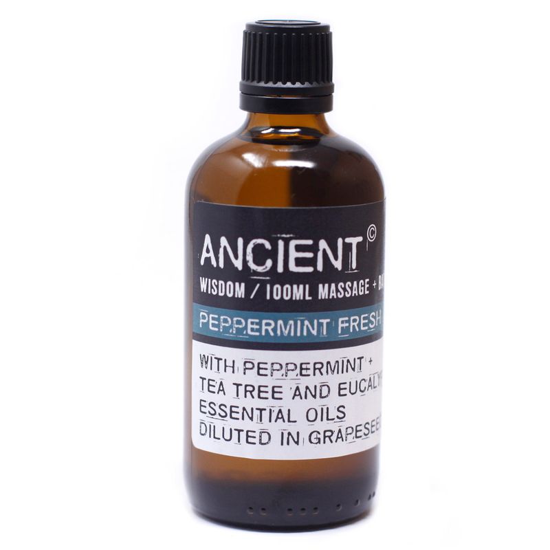Huile de Bain et de Massage - Fraicheur Menthe Poivrée 100 ml