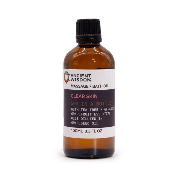 Huile de Bain et de Massage - Peau Nette 100 ml