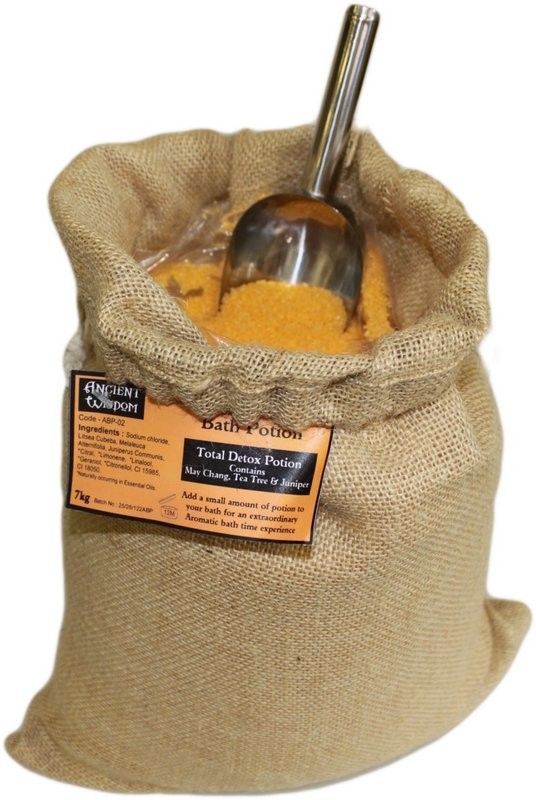 Potion de bain aux huiles essentielles 7kg Potion Détox