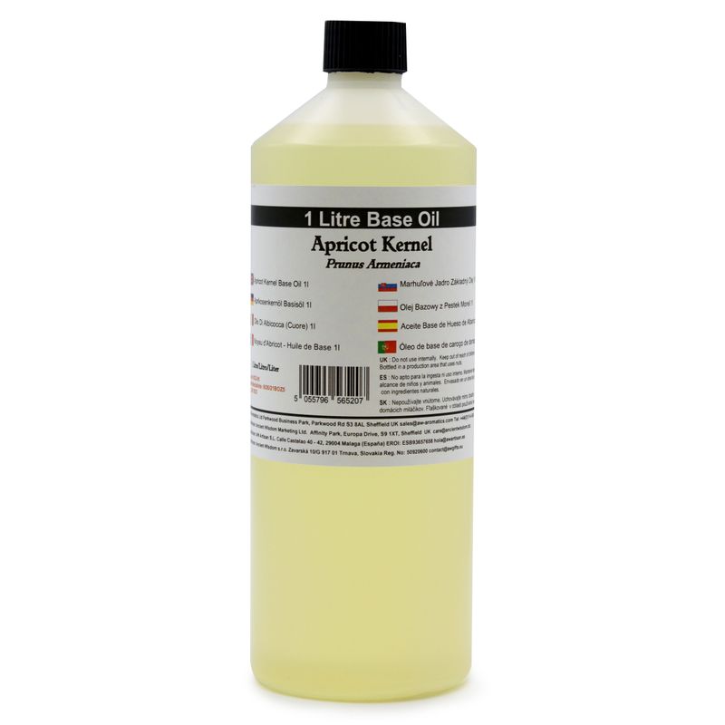 Noyau d'Abricot - Huile de Base 1 litre