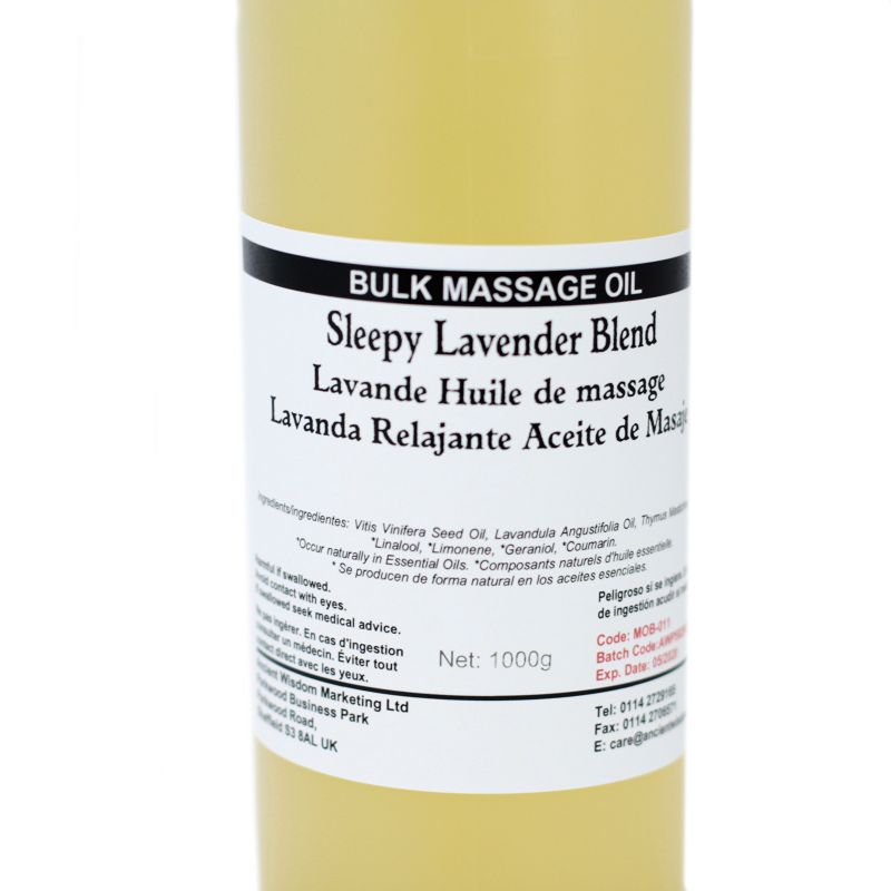 Huile de bain et de Massage - Lavande 1L