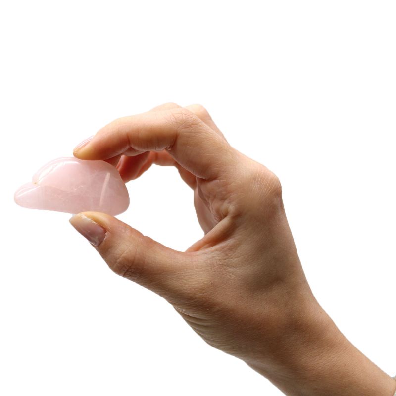 Larges Pierres Roulées - Quartz - Rose