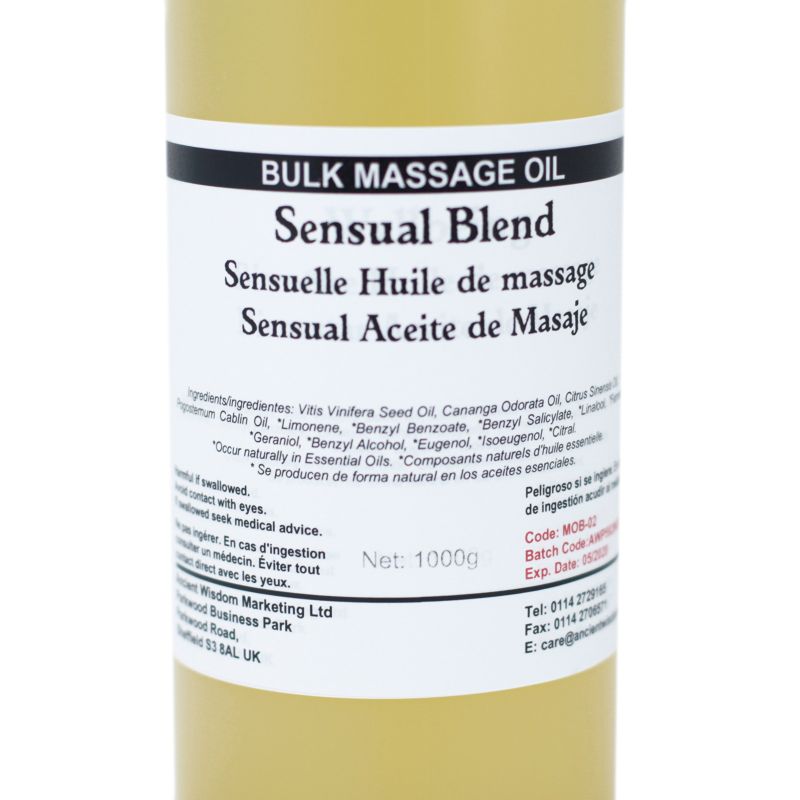 Huile de bain et de Massage - Sensuelle 1L