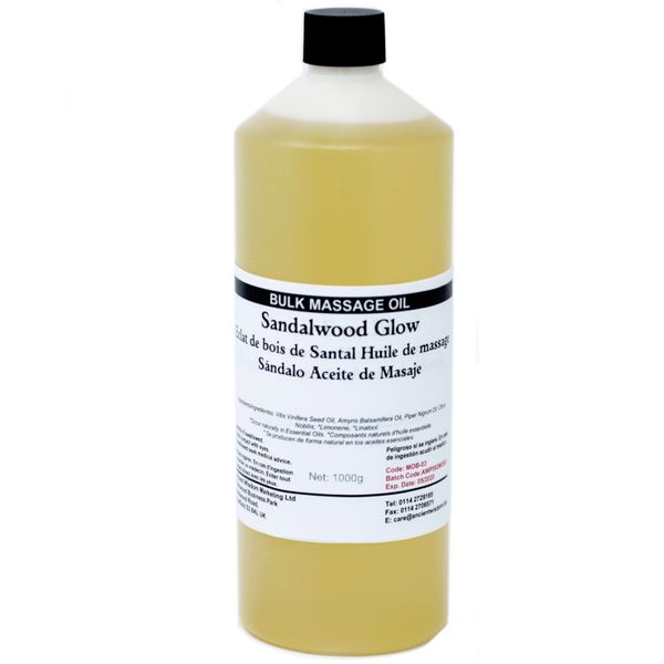 Huile de bain et de Massage - Eclat de Bois de Santal 1L