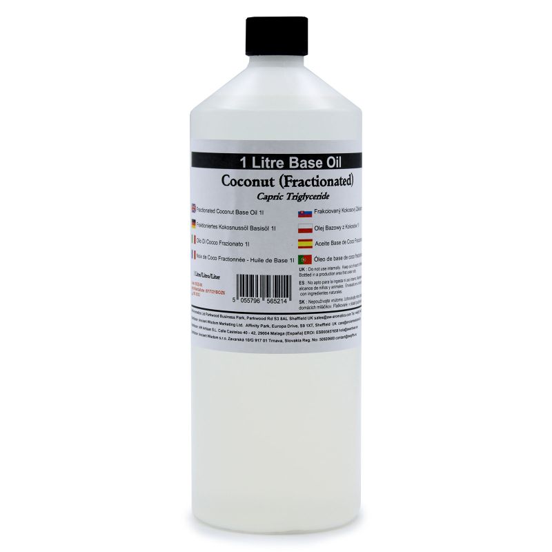 Noix de Coco Fractionnée - Huile de Base 1 litre
