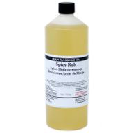Huile de bain et de Massage - Epices 1L