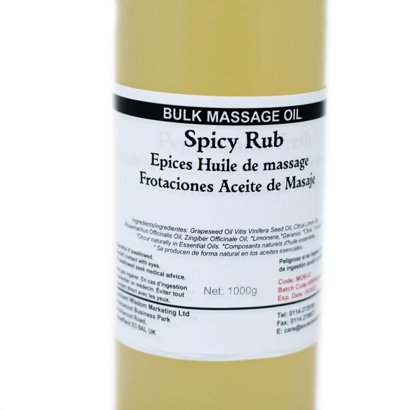Huile de bain et de Massage - Epices 1L