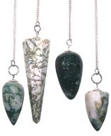 GemPierre Magic Pendule Magic Pendulum - Agate Mousse