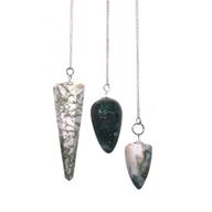 GemPierre Magic Pendule Magic Pendulum - Agate Mousse
