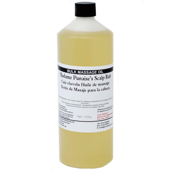 Huile de bain et de Massage - Cuir Chevelu 1L