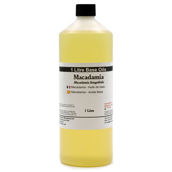 Noix de Macadamia - Huile de Base 1 litre
