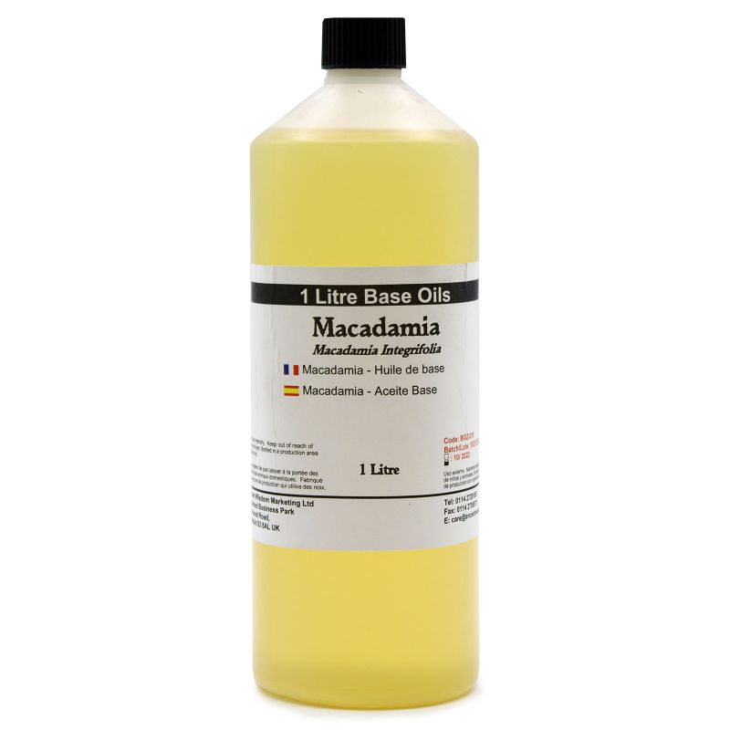 Noix de Macadamia - Huile de Base 1 litre