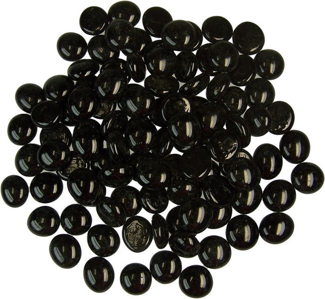 Pack de Pierres de verre 5 kg - Noir