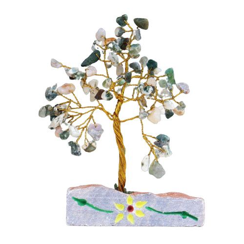 Arbres à gemme d'Inde Agate Arbre - 80 Pierres