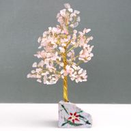 Arbres à gemme d'Inde Quartz Rose- 320 Pierres