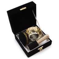 Coffret cadeau bol chantant Laiton - 9cm