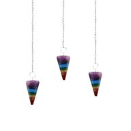 Pendules Pendule Chakra Style 7 Tranches