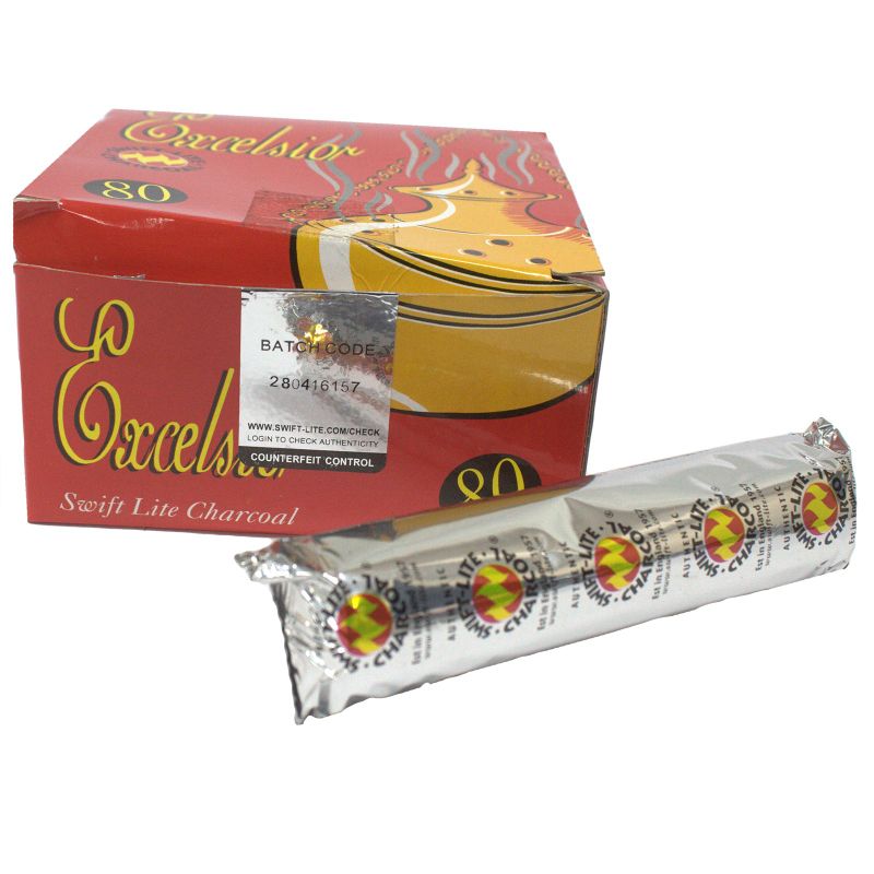 Tubes avec 10 comprimés de Charbon