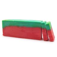 Savonnette artisanale à l'huile d'olive 1.25kg Pastèque