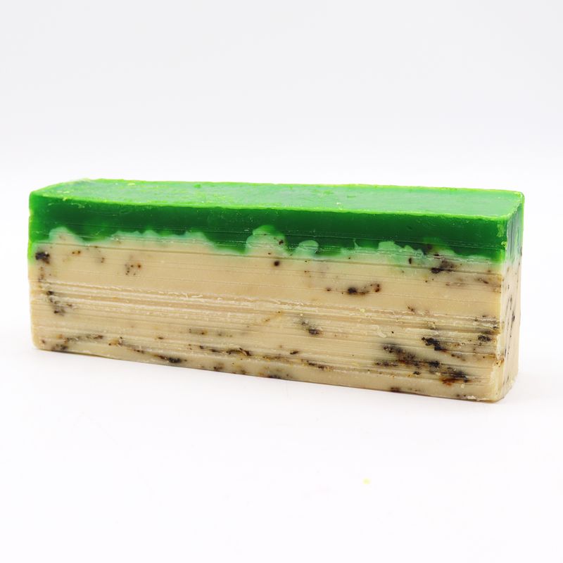 Savonnette artisanale à l'huile d'olive 1.25kg Thé vert
