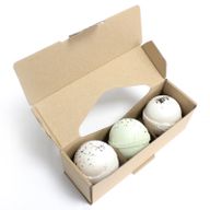 Boîtes pour 3 Petites Boules de Bain