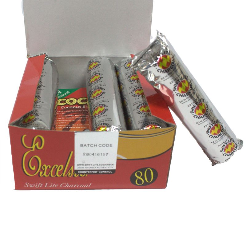 Tubes avec 10 comprimés de Charbon