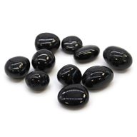 Larges Pierres Roulées - Tourmaline Noire