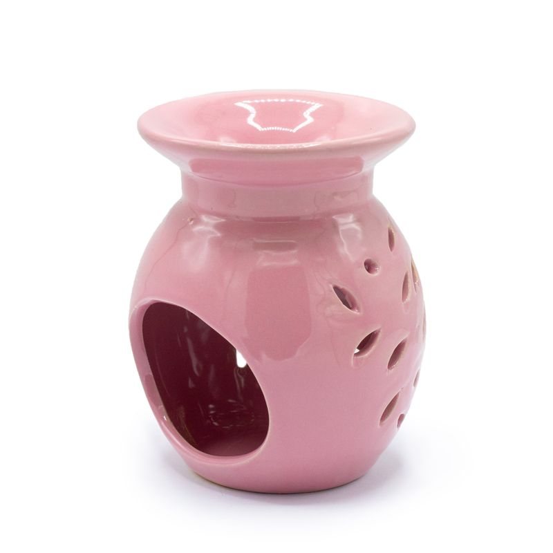 Brûleur à Huile Floral - Rose