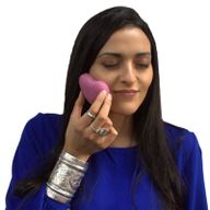 Eponge Traditionelle Konjac Coeur - Rose
