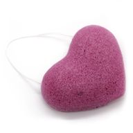 Eponge Traditionelle Konjac Coeur- Lavande