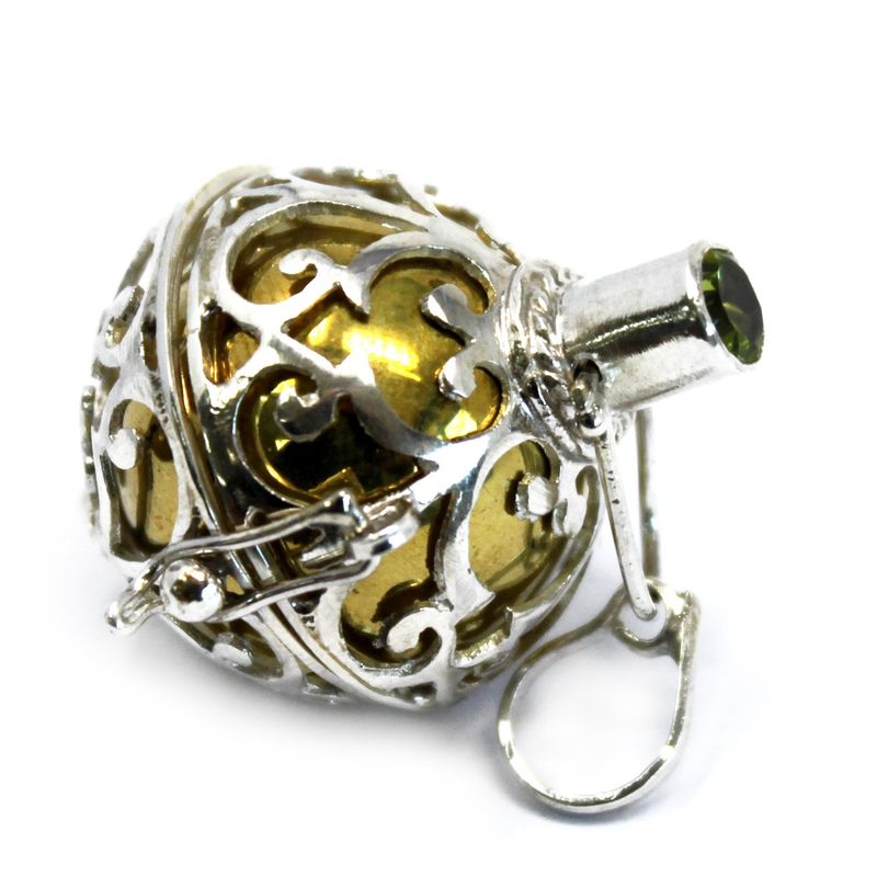 Clochettes d'ange en argent - Guérisson - 23mm
