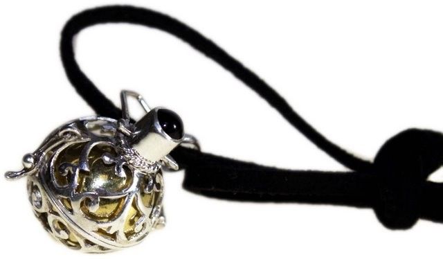 Clochettes d'ange en argent - Nuit - 18mm