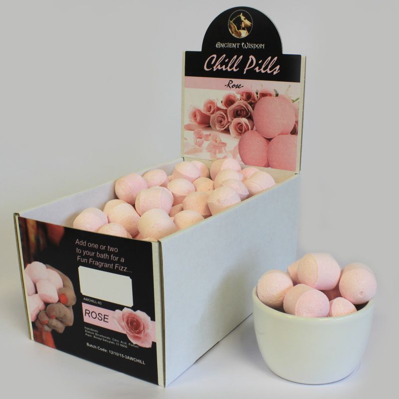 Minis boules de bain - Rose