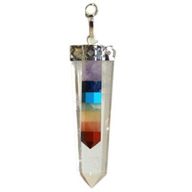 Pendules double - Quartz/ 7chakras