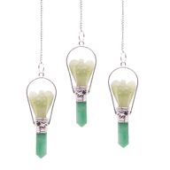 Pendules ange - Aventurine verte