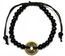 Bracelets Feng shui de Bali Bracelets Fend shui - Noir