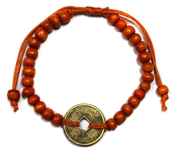 Bracelets Feng shui de Bali Bracelets Fend shui - Orange