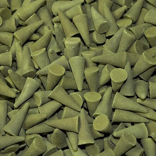 850x Cônes d'encens en vrac - Basilic