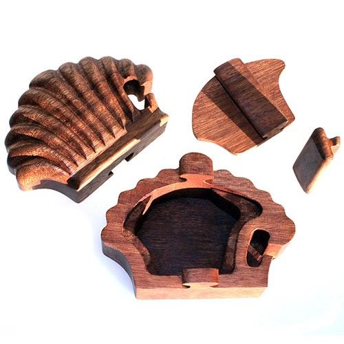 Boîtes magiques du Bali Coquillage
